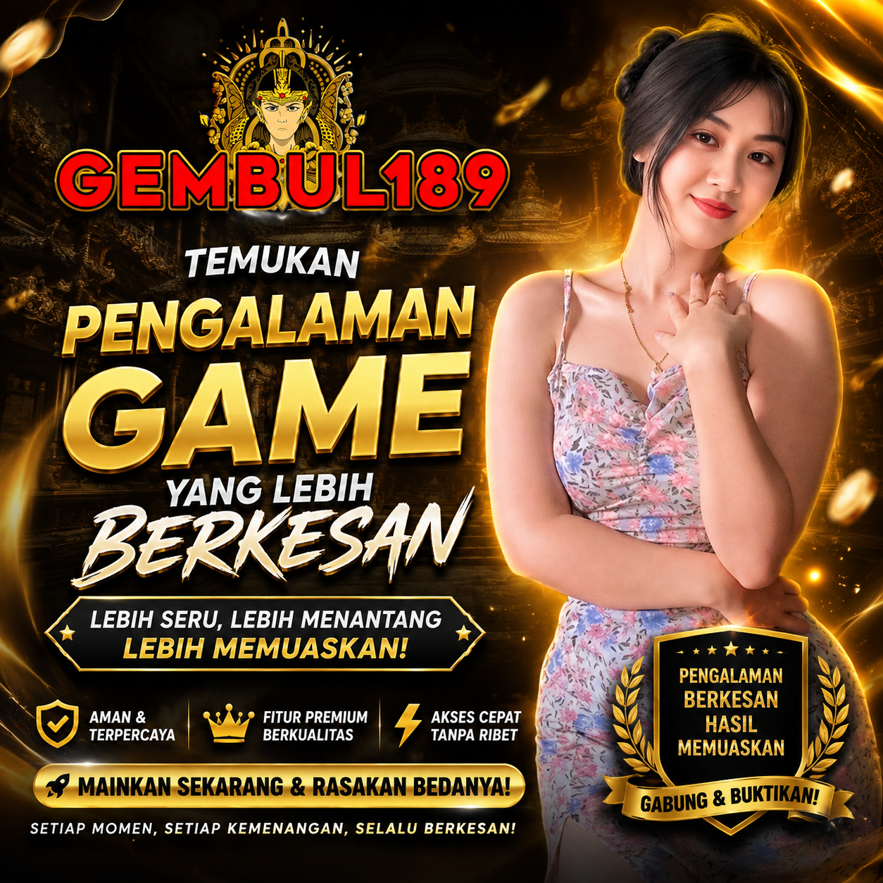GEMBUL189 💫💫 TEMUKAN PENGALAMAN GAME YANG LEBIH BERKESAN